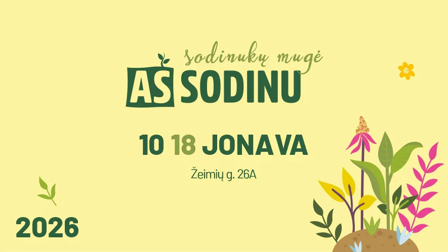 Sodinukų mugė „Aš sodinu“ Jonavoje