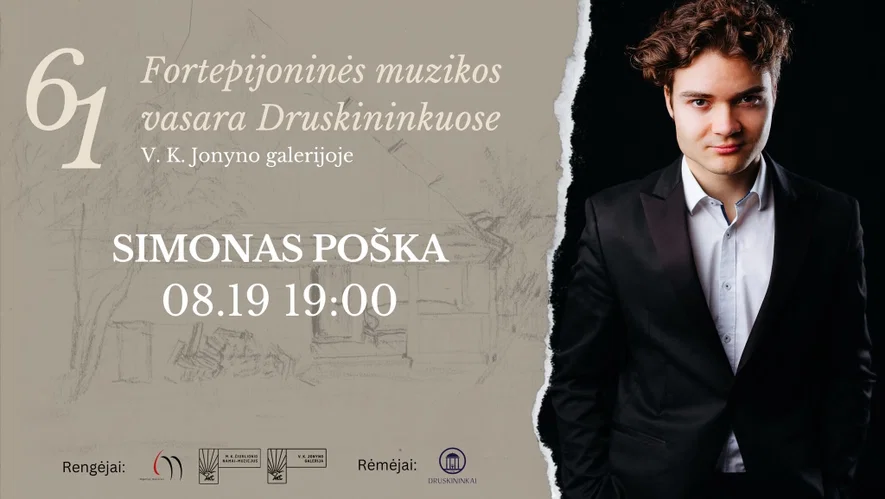 61 Fortepijoninė vasara | SIMONAS POŠKA
