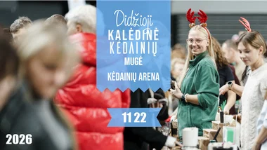 Didžioji kalėdinė Kėdainių mugėė 2026