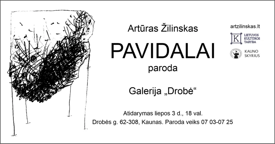 PAVIDALAI // ARTŪRAS ŽILINSKAS
