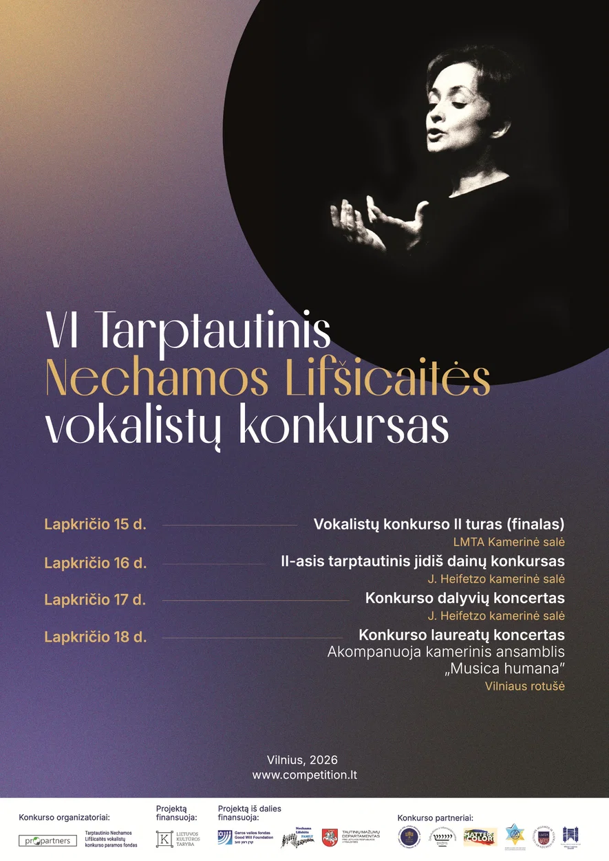 VI tarptautinis Nechamos Lifšicaitės vokalistų konkursas