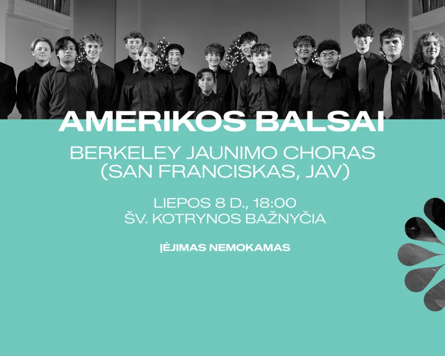 AMERIKOS BALSAI uždarymo koncertas: Berkeley choras iš San Francisko | NEMOKAMAS