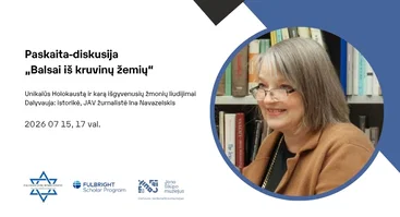 Paskaita-diskusija „Balsai iš kruvinų žemių“ | Susitikimas su istorike, JAV žurnaliste Ina Navazelskis