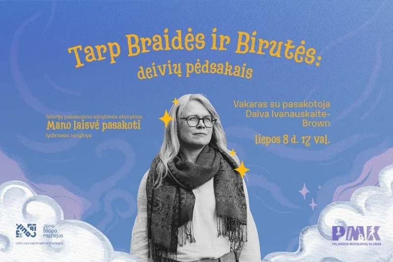 Tarp Braidės ir Birutės: deivių pėdsakais – vakaras su istorijų pasakotoja Daiva Ivanauskaite-Brown ir grupe Olita Duo | MANO LAISVĖ PASAKOTI
