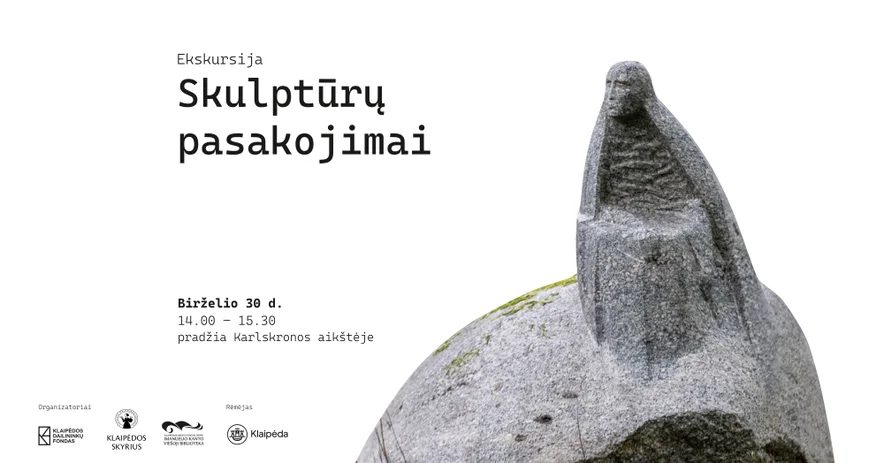 Ekskursija po Klaipėdos skulptūrų parką „Skulptūrų pasakojimai
