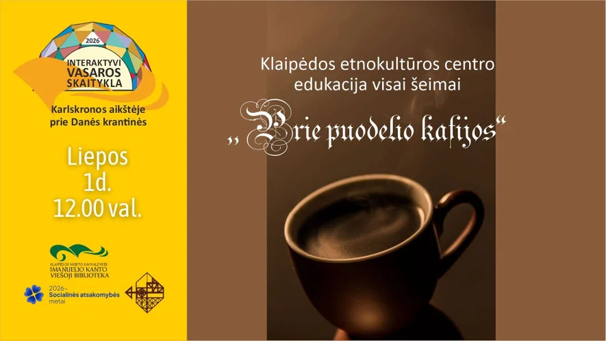 Edukacija „Prie puodelio kafijos“
