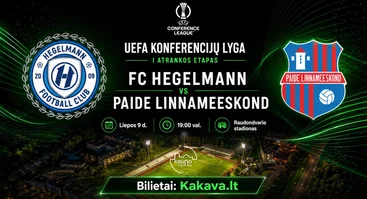 FC Hegelmann – Paide Linnameeskond | UEFA Konferencijų lyga