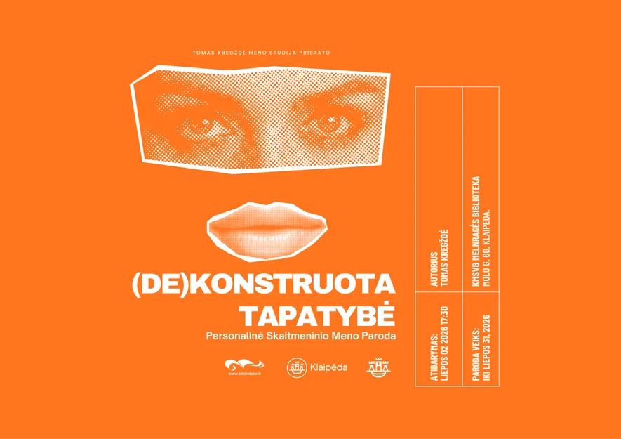 Tomo Kregždės personalinės parodos „(De)konstruota tapatybė“ pristatymas