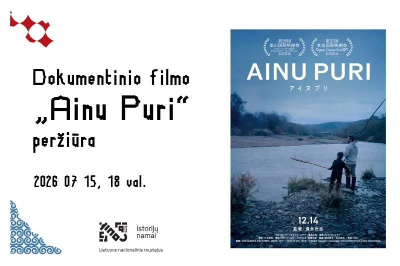 Dokumentinio filmo „Ainu puri“ peržiūra 