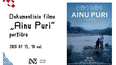 Dokumentinio filmo „Ainu puri“ peržiūra 
