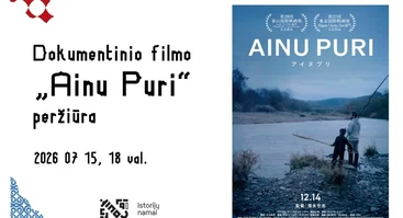 Dokumentinio filmo „Ainu puri“ peržiūra 