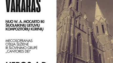 Sakralinės muzikos vakaras