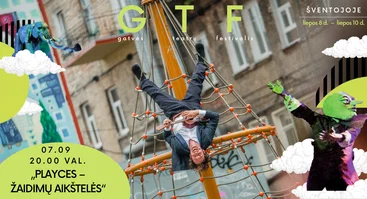 GTF 2026 | „PLAYCES – ŽAIDIMŲ AIKŠTELĖS“ muzikinis cirko pasirodymas