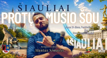 Pilotinis "Protų mūšio šou" Šiauliuose