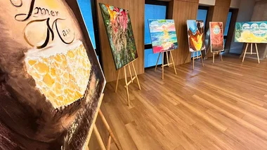 Jolantos Vitkutės tapybos paroda „Maistas akims“