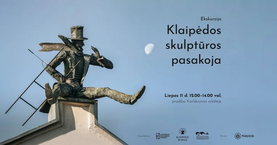Ekskursija „Klaipėdos skulptūros pasakoja“ kartu su Birute Skaisgiriene