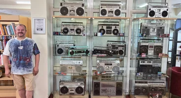 Česlovo Raštučio magnetolų paroda „Atgal į ateitį su Boombox“