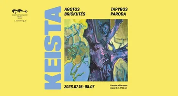 Agotos Bričkutės tapybos parodos „Keista“ atidarymas