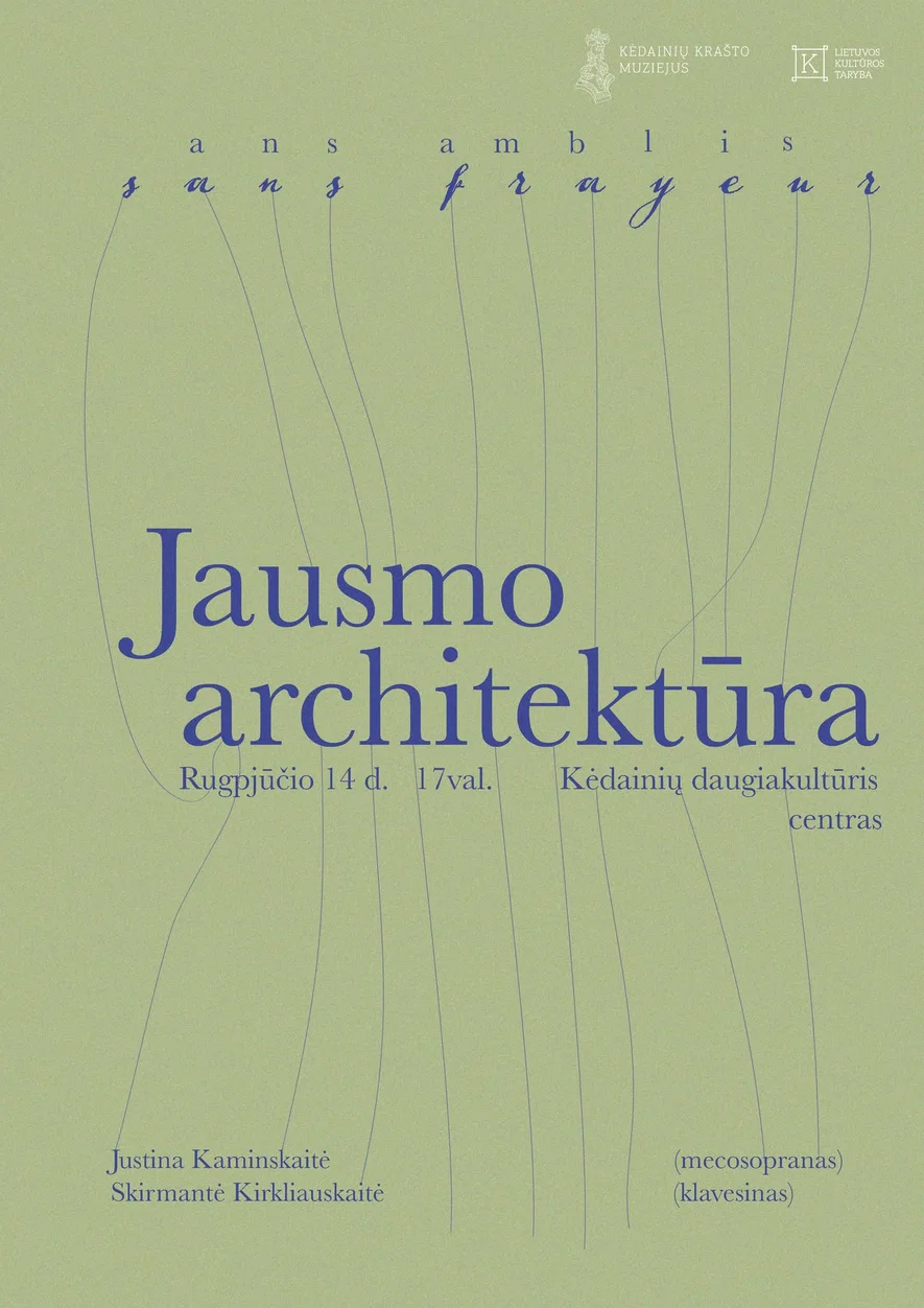 Baroko muzikos ansamblio „Sans Frayeur“ koncertas „Jausmo architektūra“