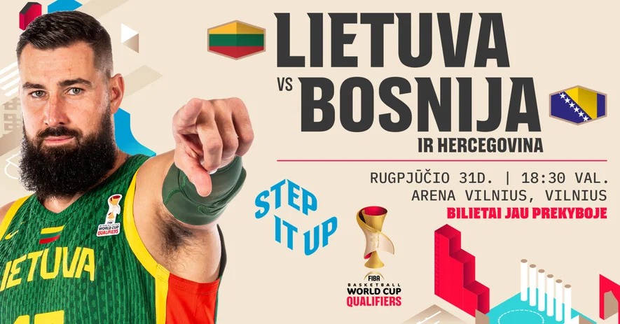 Atranka į Pasaulio krepšinio čempionatą: Lietuva - Bosnija ir Hercegovina