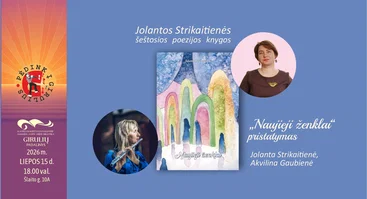 Jolantos Strikaitienės šeštosios poezijos knygos „Naujieji ženklai“ pristatymas