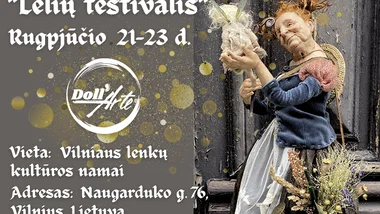 Autorinių lėlių parodą LĖLIŲ FESTIVALIS
