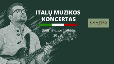 Itališkos sielos ritmu: Gyva muzika ir istorijos kavinėje „Un Metro“ II