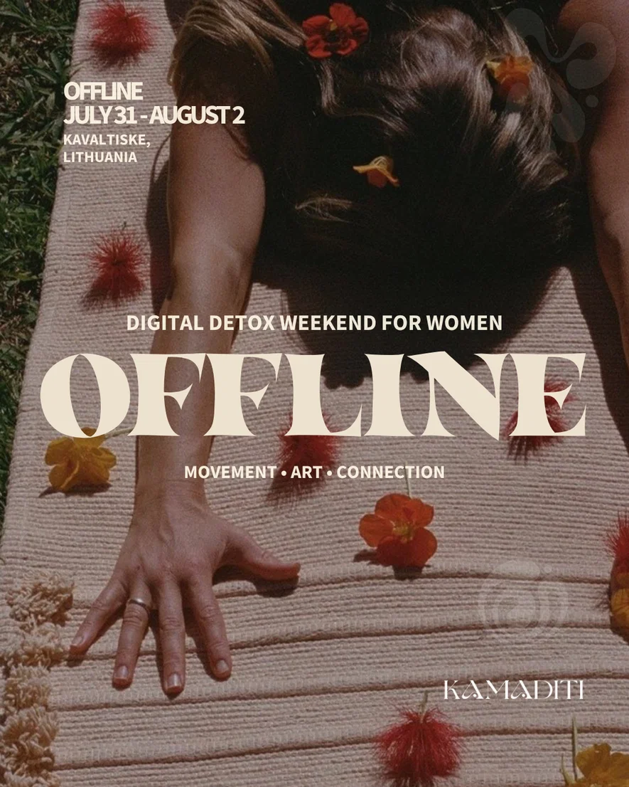OFFLINE | digital detox weekend for women in Lithuanian countryside