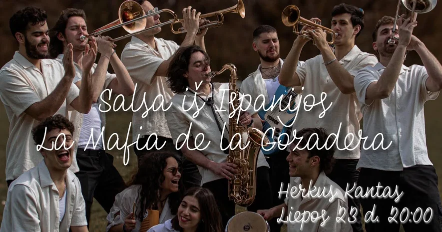 Egzotinės salsos vakarėlis su 