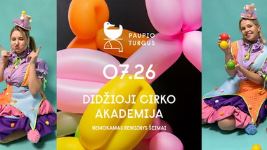 Didžioji cirko akademija | Renginys šeimai 