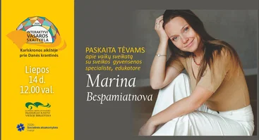 Interaktyvi vasaros skaitykla / liepos 14-oji