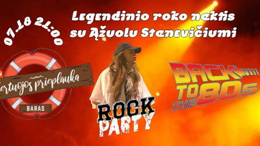 Legendinio roko naktis su Ąžuolu Stanevičiumi