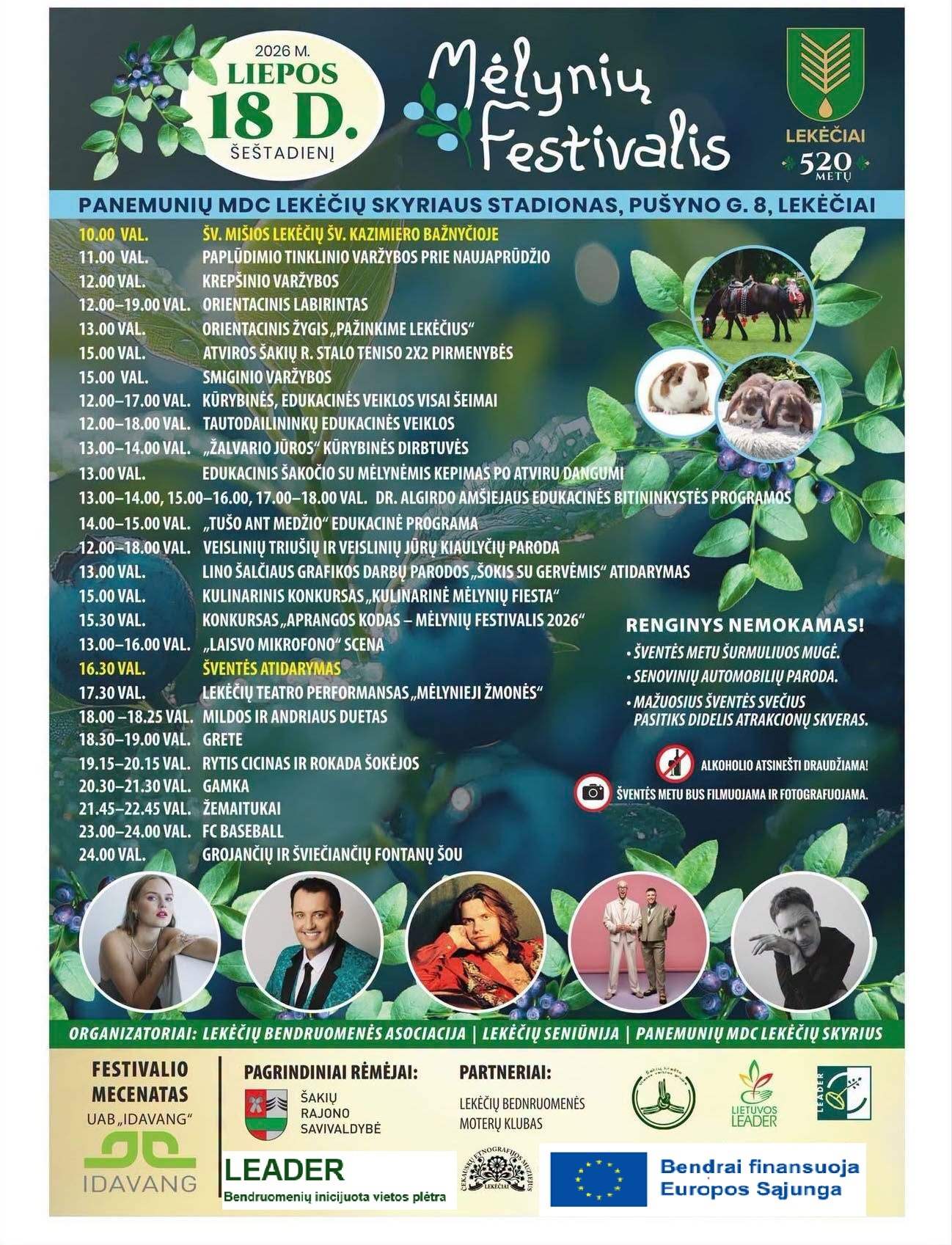 Mėlynių festivalis 2026
