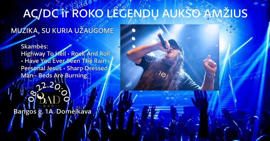 AC/DC ir ROKO LEGENDŲ AUKSO AMŽIUS