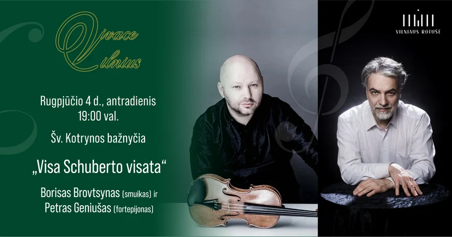„Visa Schuberto visata“. Vivace Vilnius festivalis