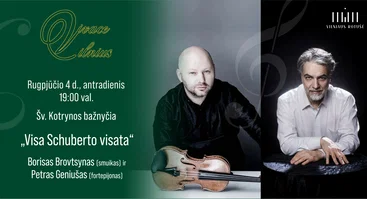 „Visa Schuberto visata“. Vivace Vilnius festivalis