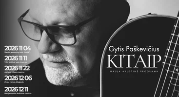 Gytis Paškevičius. Akustinis koncertas „Kitaip“ | Šiauliai
