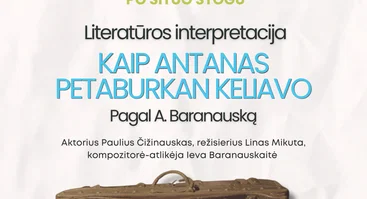 Literatūros interpretacija „Kaip Antanas Petaburkan keliavo“