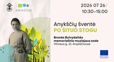 Anykščių šventė Bronės Buivydaitės muziejaus sode