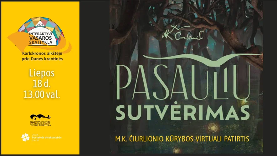 Virtuali patirtis „Pasaulių sutvėrimas“