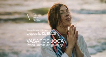 Vasaros joga Prano Domšaičio galerijoje