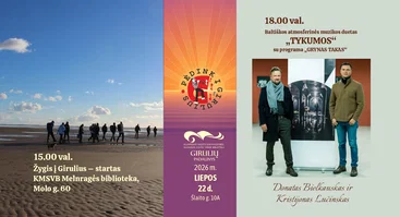 ŽYGIS „Pėdink į Girulius" ir dueto „Tykumos“ koncertas