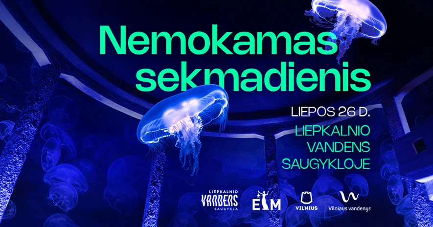 Liepos 26 d. Liepkalnio vandens saugykla lankoma nemokamai!