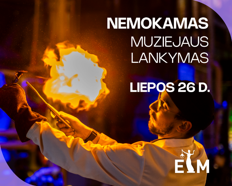 Liepos 26 d. Nemokamas muziejaus lankymas!
