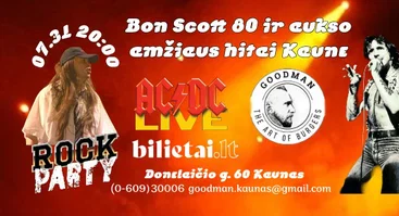 BON SCOTT 80 IR AUKSO AMŽIAUS LEGENDINIAI HITAI KAUNE 