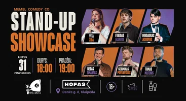 Memel Comedy Co - STAND UP Showcase / HOFAS - Klaipėda / 07.31