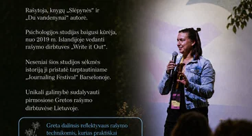 SUSTOTI. RAŠYTI. PALEISTI.