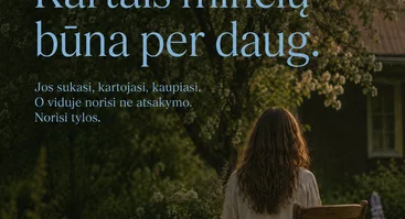 SUSTOTI. RAŠYTI. PALEISTI.