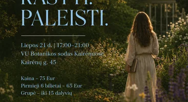 SUSTOTI. RAŠYTI. PALEISTI.
