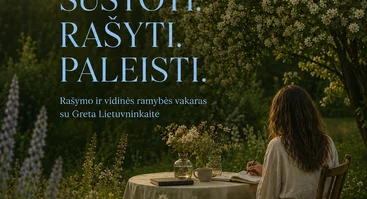 SUSTOTI. RAŠYTI. PALEISTI.
